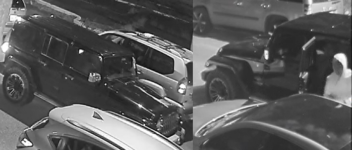 Suspect Sought in Third District Vehicle Burglary