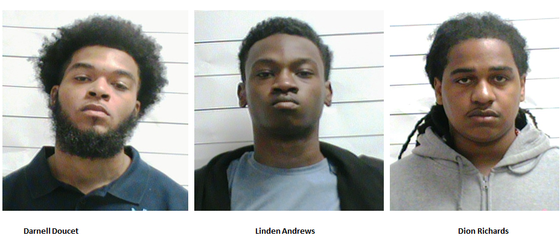 VOWS Unit Apprehends Three Wanted for Multiple Offenses