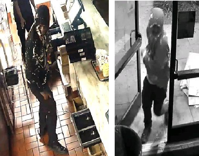 Suspect Wanted for Armed Robbery at Fast-Food Restaurant