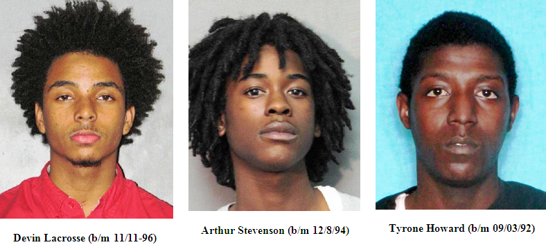 Fourth District Officers Arrest Three on Garden Oaks Drive