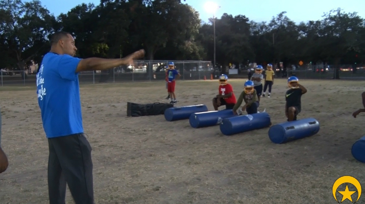 Coaching Young Football Team Means Everything to this NOPD Detective