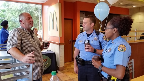Join NOPD for Coffee with Cops this Saturday