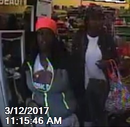 Suspects Sought for Shoplifting on Crowder Boulevard