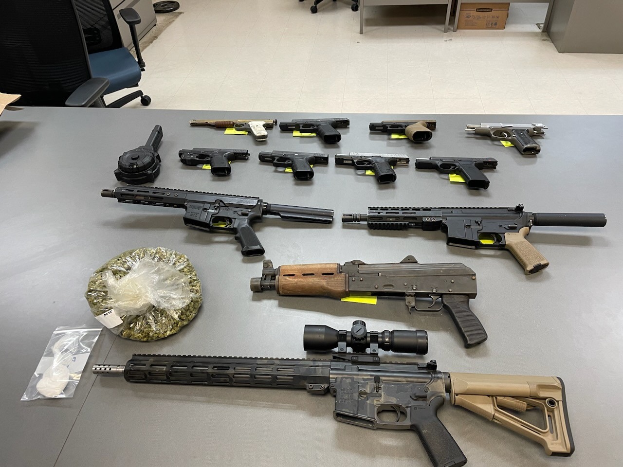 NOPD Announces Arrests, Weapons & Drugs Seized in Multi-Agency Investigation