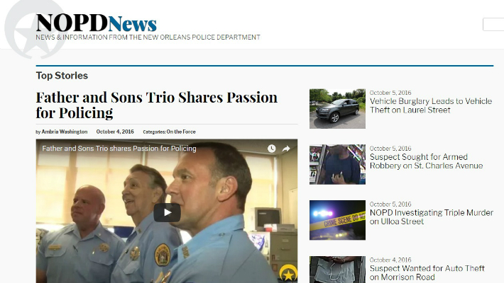 NOPD launches new website to improve communication with the community