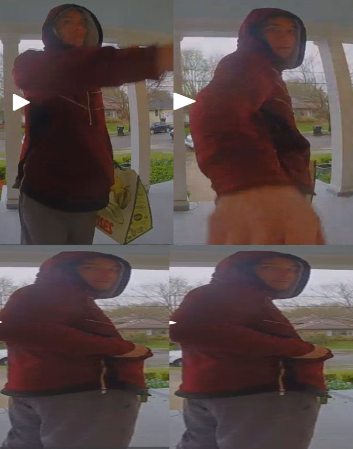 Suspect Wanted for Package Theft on Octavia Street