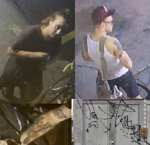 Pair Wanted for Spraying Graffiti on North Rampart Street
