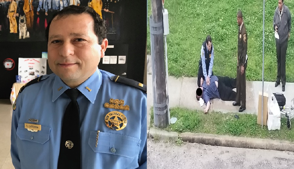NOPD First District Officer's Quick Action Helps to Save Man's Life 