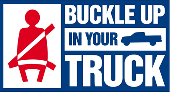 NOPD Joins LHSC in Reminding Drivers to “Buckle Up in Your Truck”