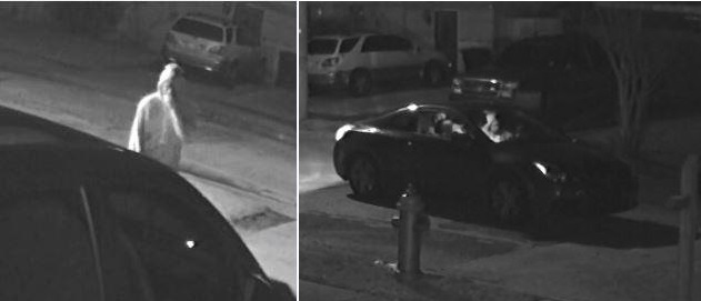 Suspect and Vehicle Sought in Vehicle Burglary on Donna Drive
