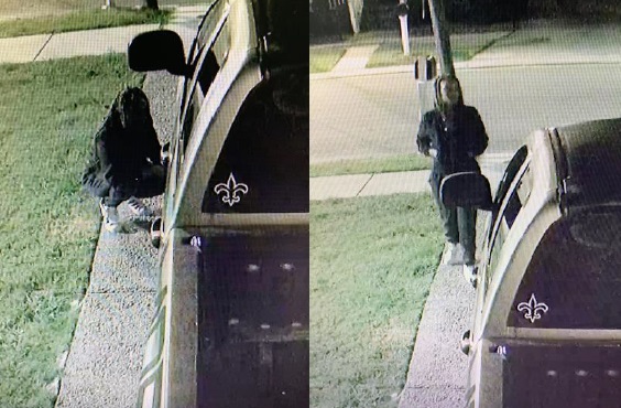 NOPD Seeking Suspect in Fourth District Theft from Vehicle Exterior