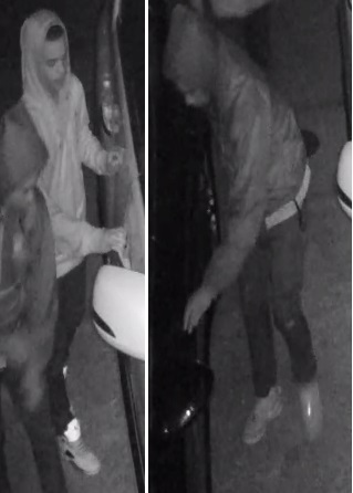Suspects Wanted in Vehicle Burglary on Coliseum Street