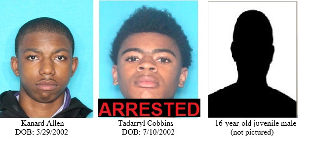 UPDATE: Suspect Arrested, Two Wanted Suspects Identified in Seventh District Armed Carjacking