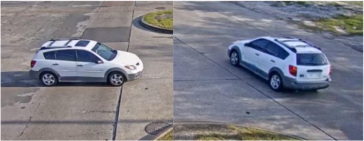 NOPD Searching for Vehicle Involved in Shooting Incident