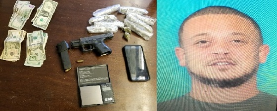 Narcotics Investigation Leads to Arrest of Suspect on Gun and Drug Charges