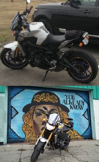 Motorcycle Reported Stolen from Whitney Avenue